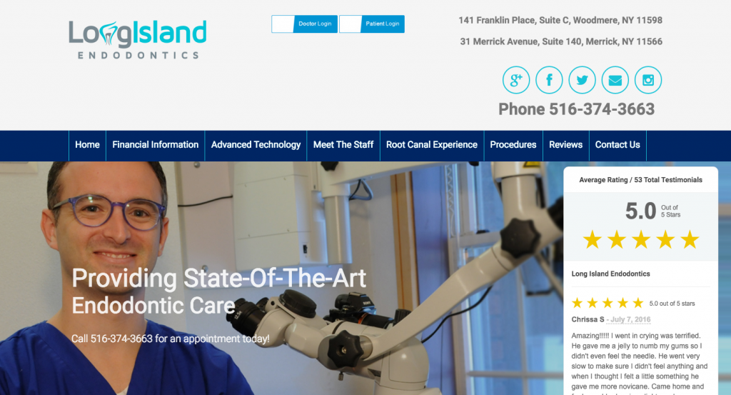 Long Island Endodontics Nexus Digital Marketing